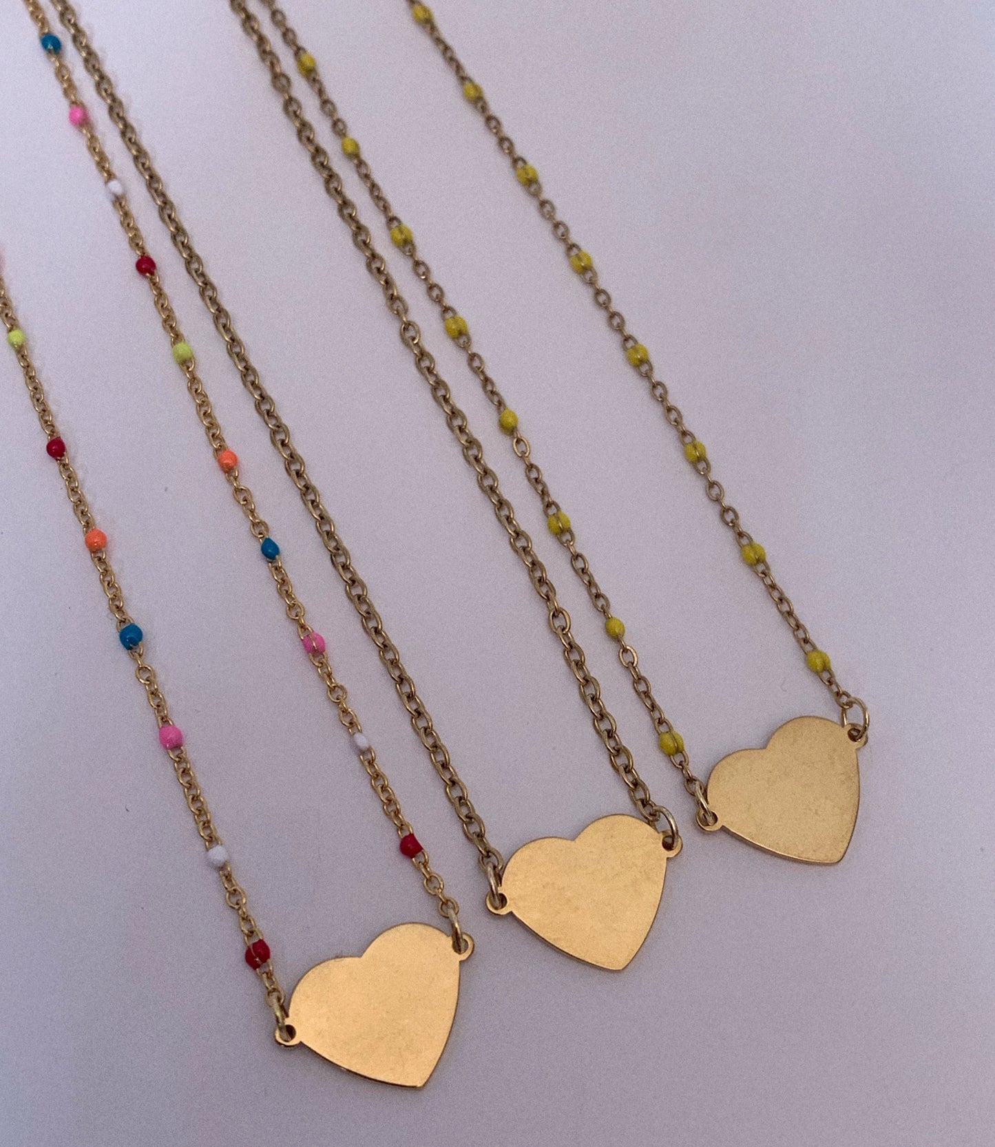 Choker Corazón dorado
