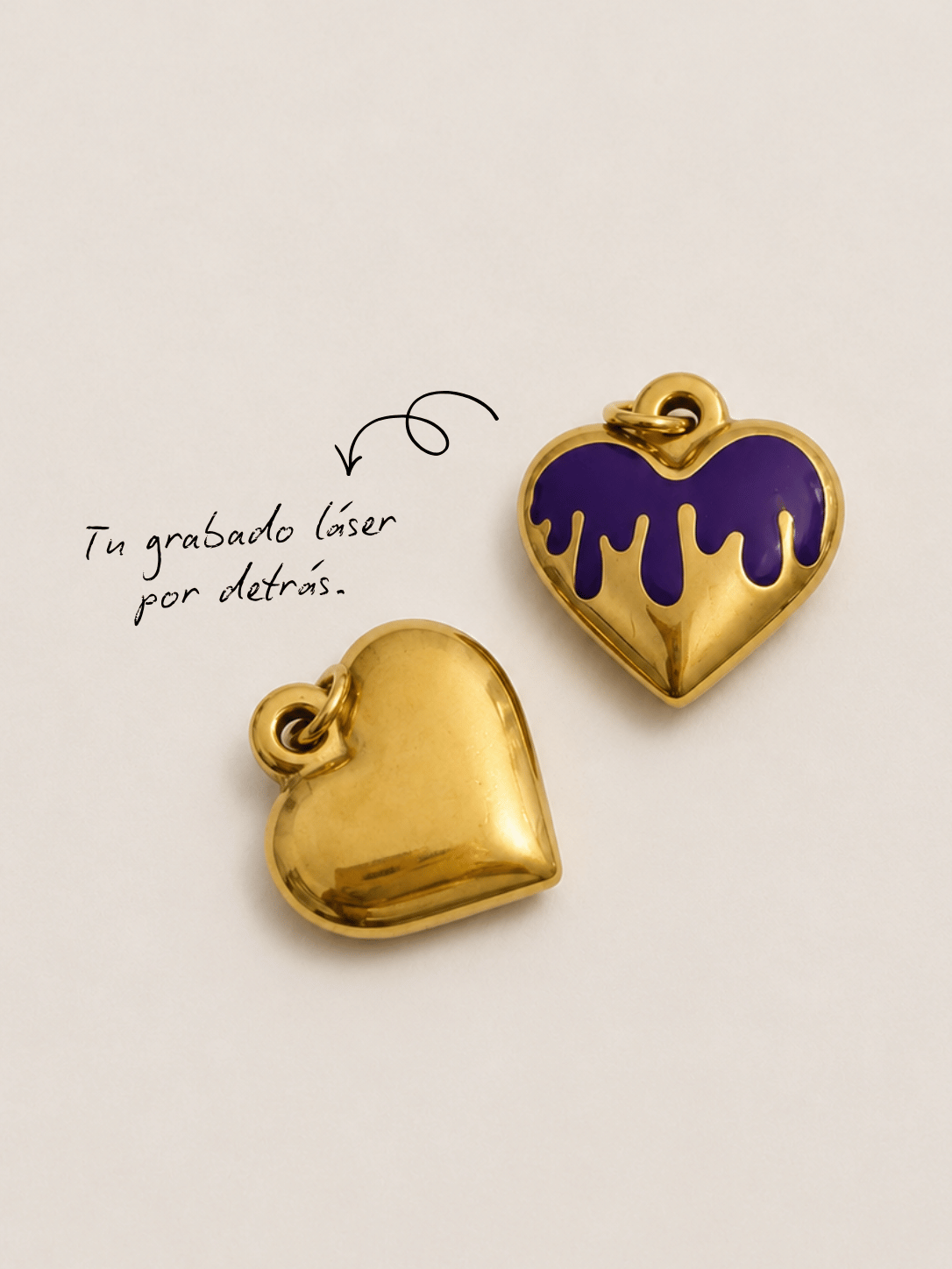 Charm Lava Heart