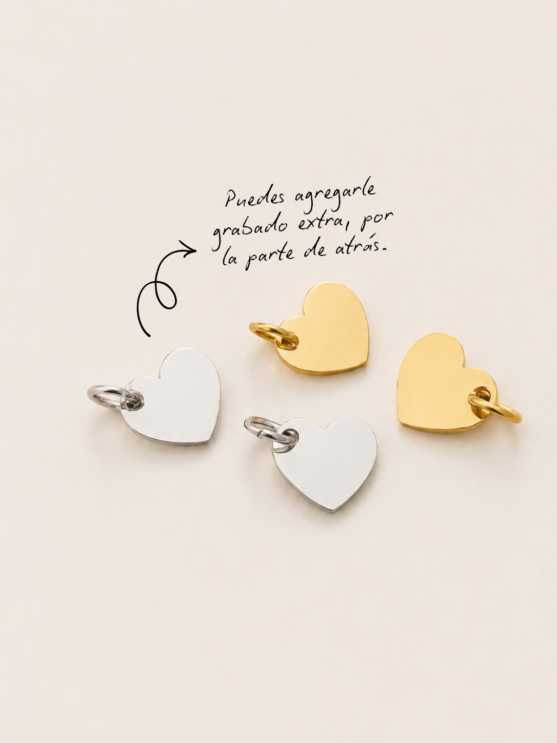 Charm corazón mini