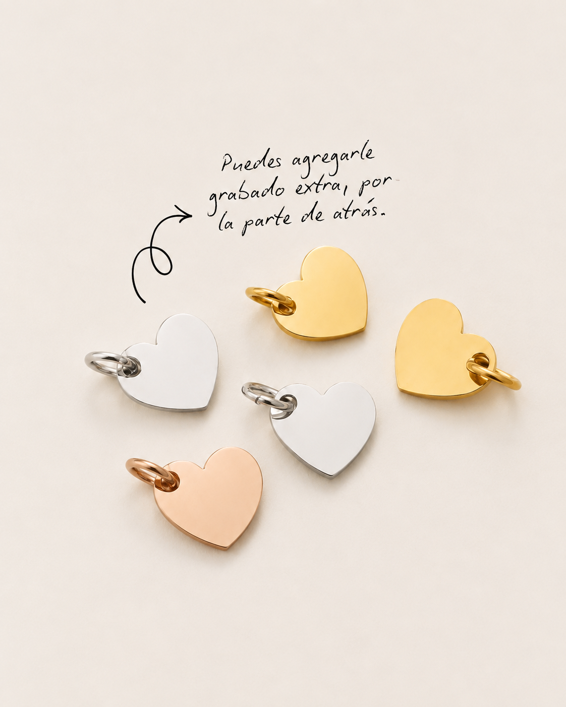 Charm corazón mini