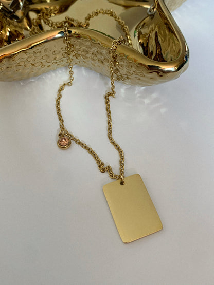 Collar Zirconico - Hey.Vortex