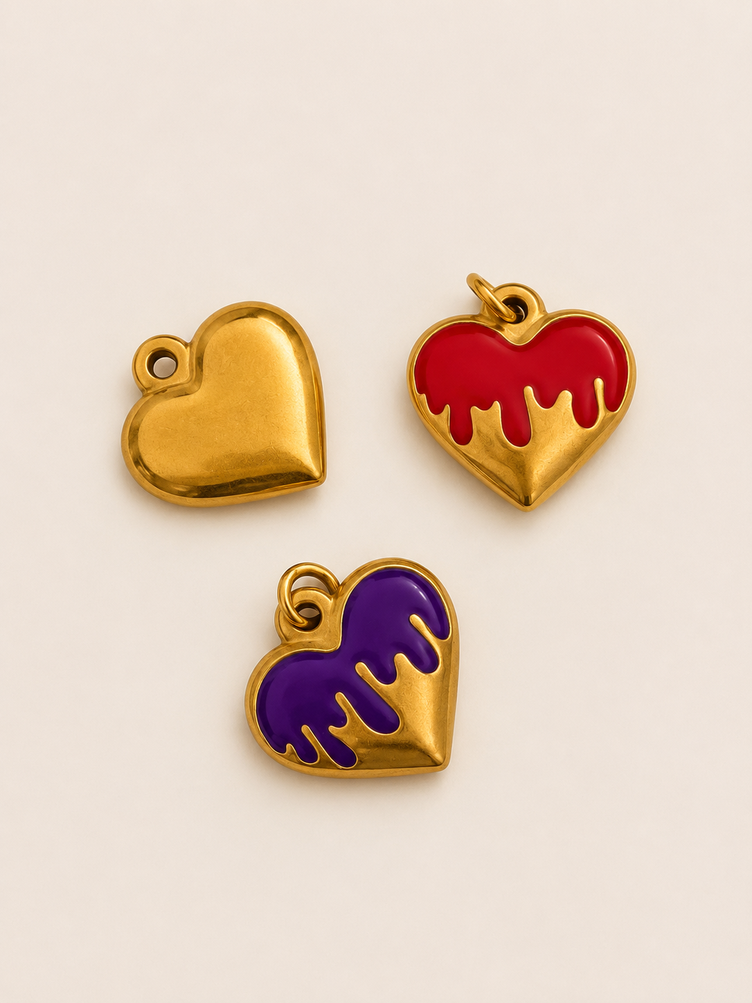 Charm Lava Heart