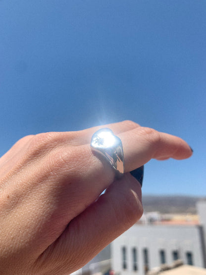 Anillo Corazón zircon - Hey.Vortex