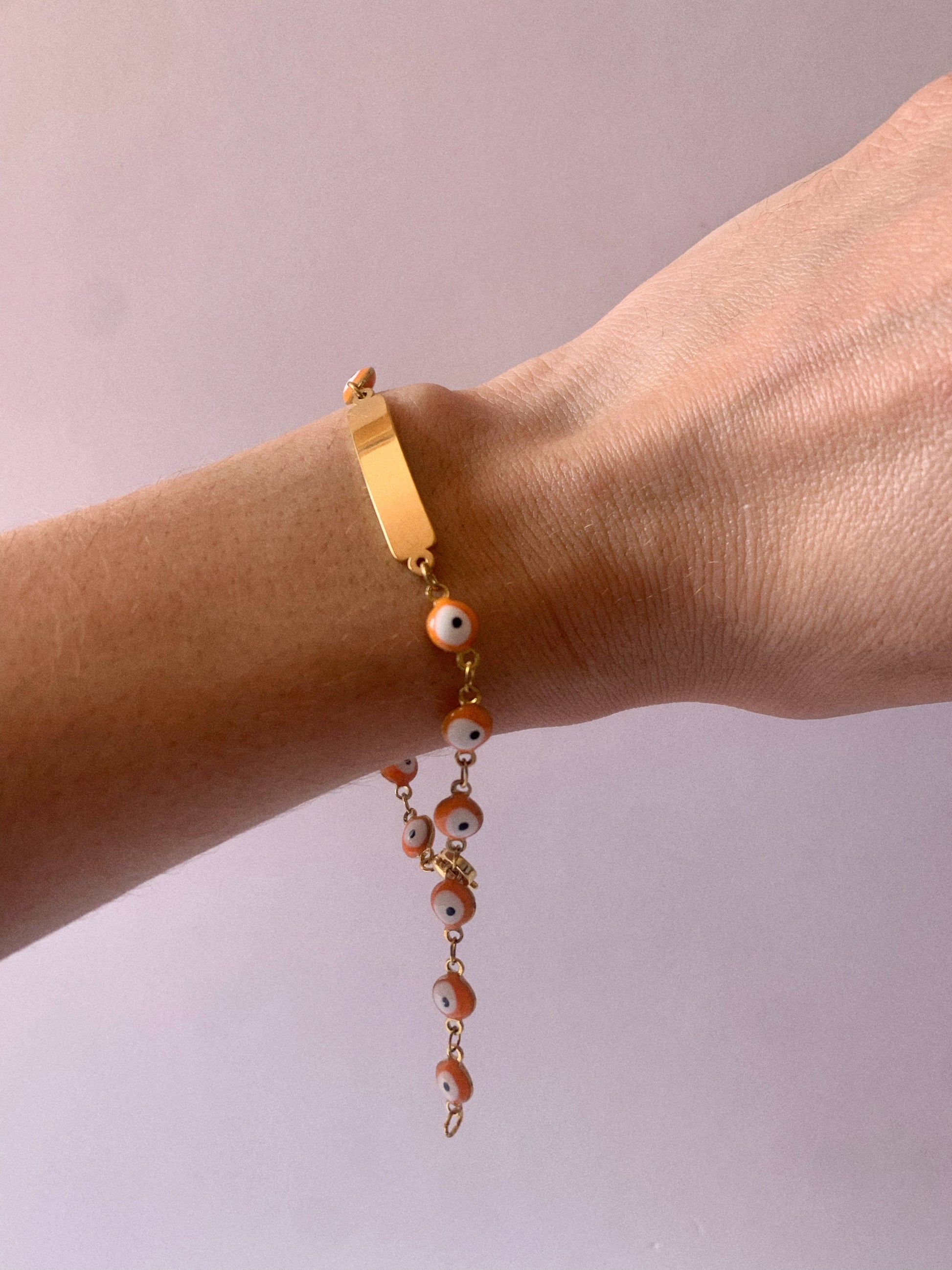 Pulsera Ojo Turco dorada 🧿 - Hey.Vortex
