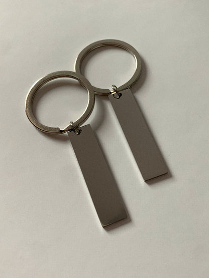 Llavero rectangular - Hey.Vortex