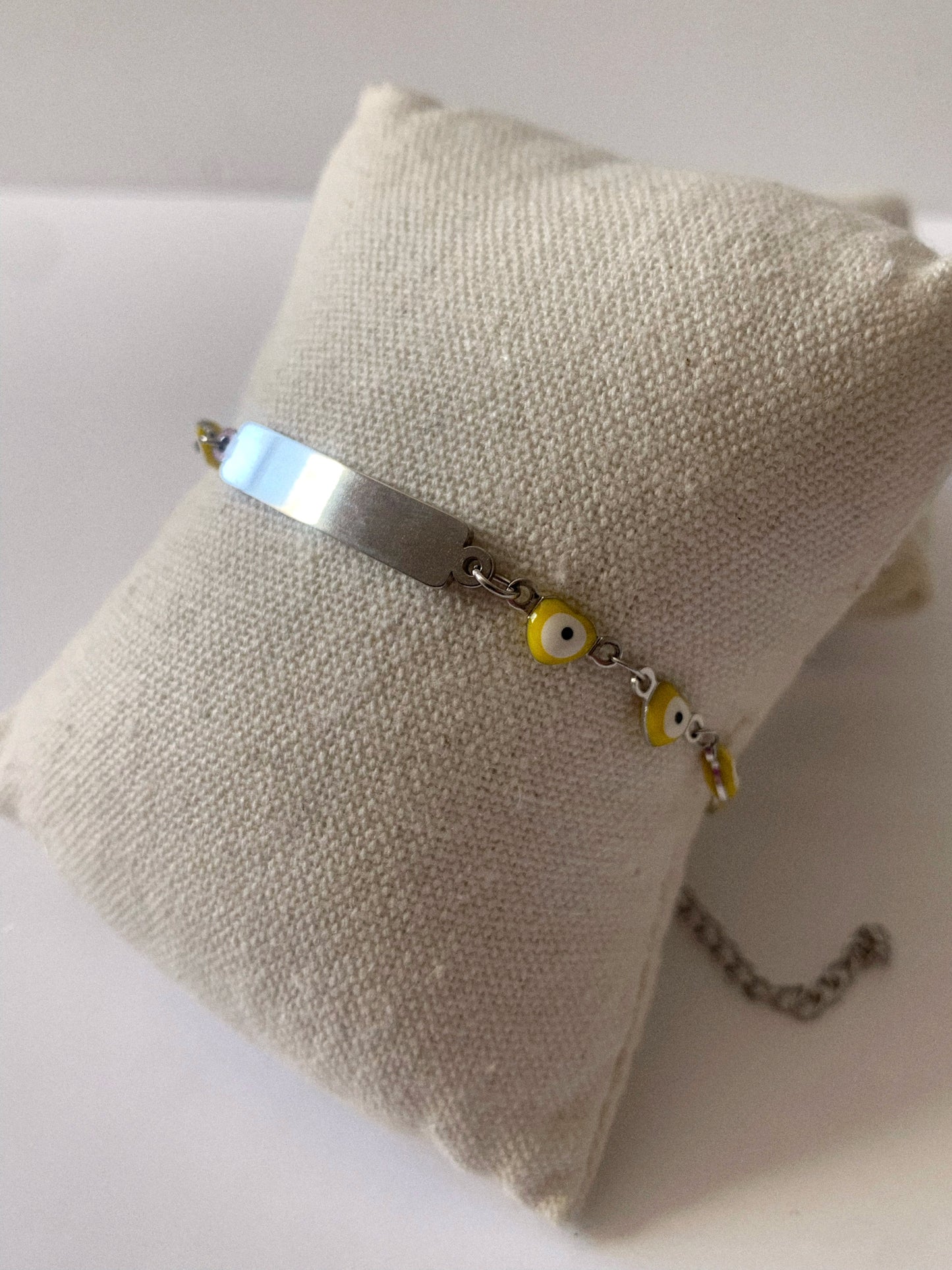 Pulsera Ojo Turco plateada 🧿 - Hey.Vortex