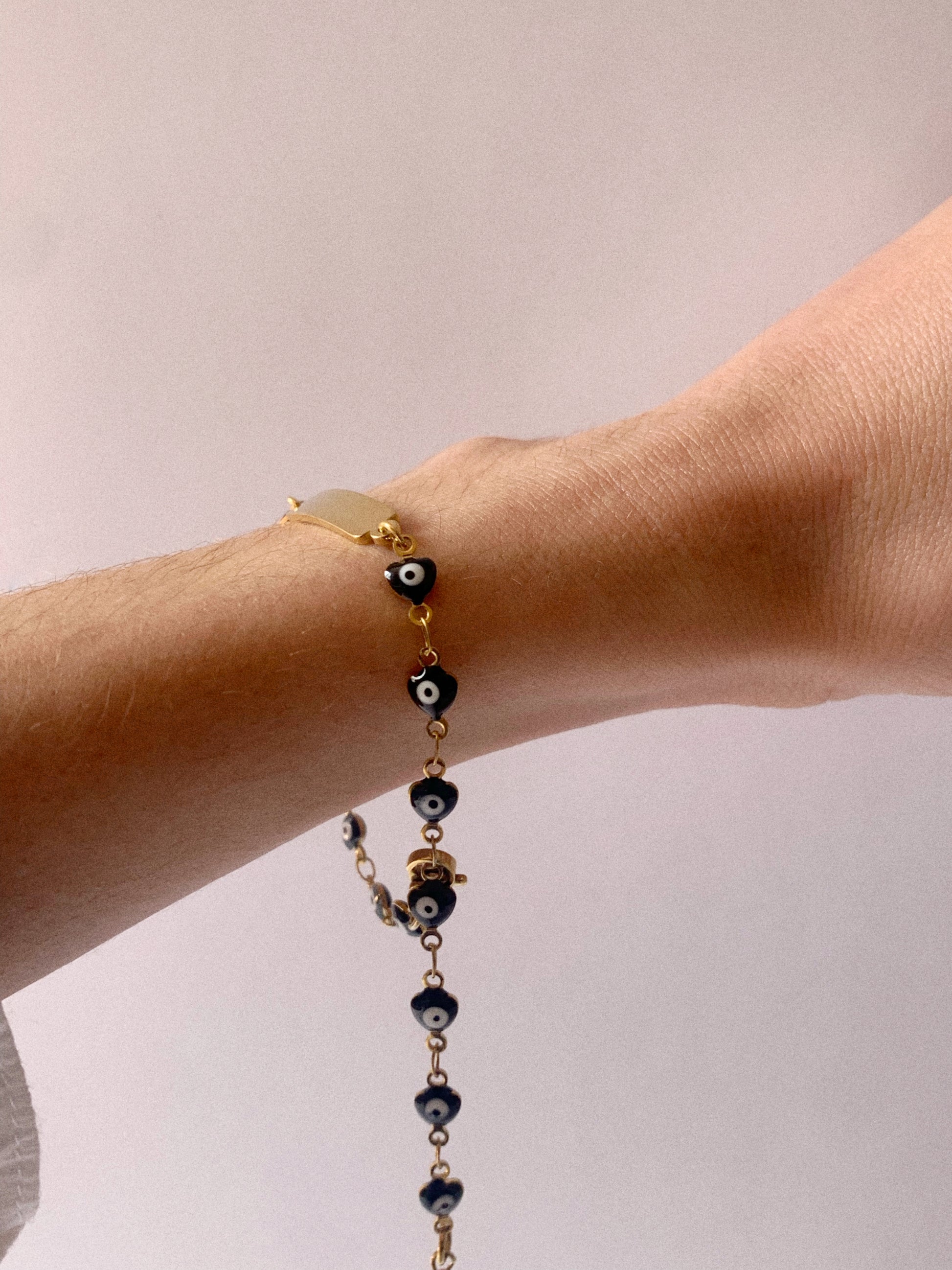 Pulsera Ojo Turco dorada 🧿 - Hey.Vortex