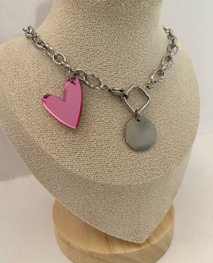 Collar espejado 🩷 - Hey.Vortex