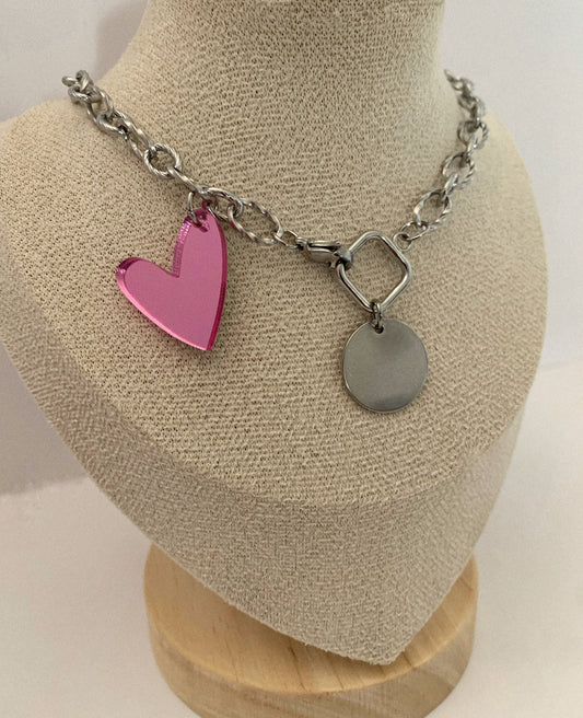 Collar espejado 🩷 - Hey.Vortex