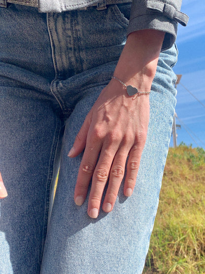 Pulsera simple Corazón - Hey.Vortex