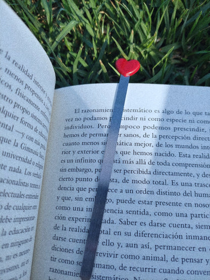 Marca página corazón - Hey.Vortex