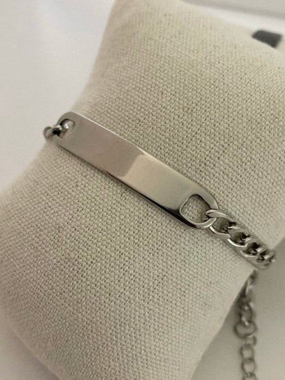 Pulsera cadena cubana - Hey.Vortex