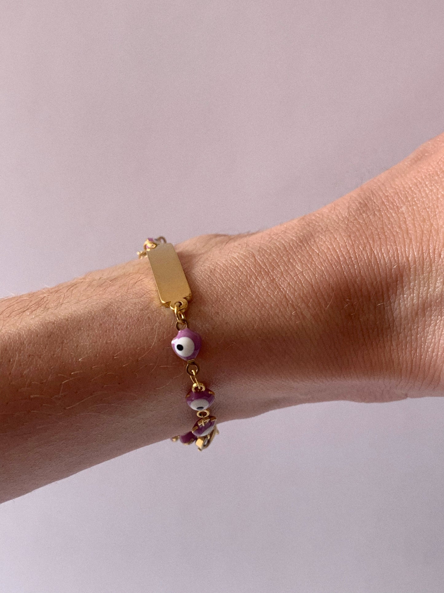 Pulsera Ojo Turco dorada 🧿 - Hey.Vortex