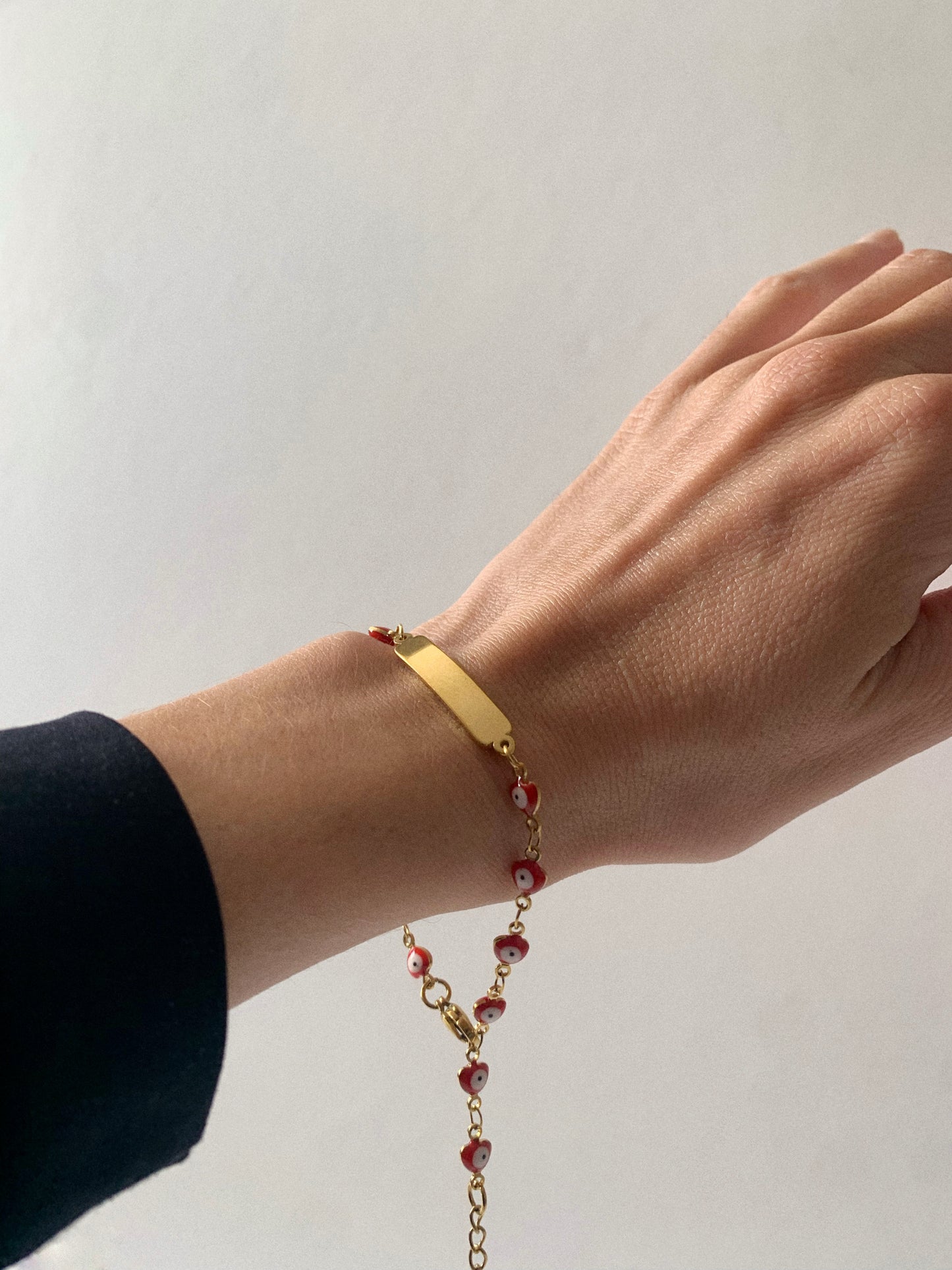 Pulsera Ojo Turco dorada 🧿 - Hey.Vortex