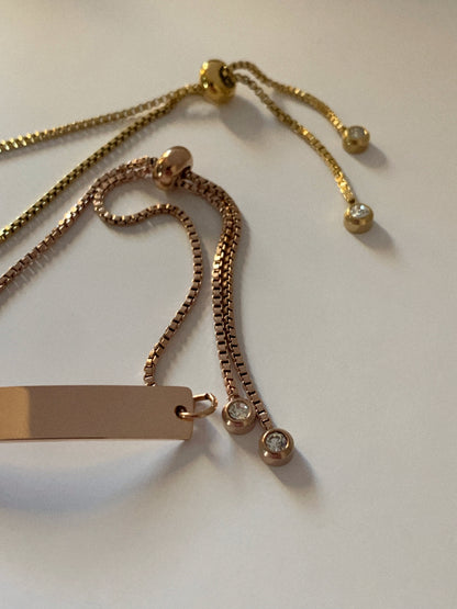 Pulsera corrediza zircón - Hey.Vortex