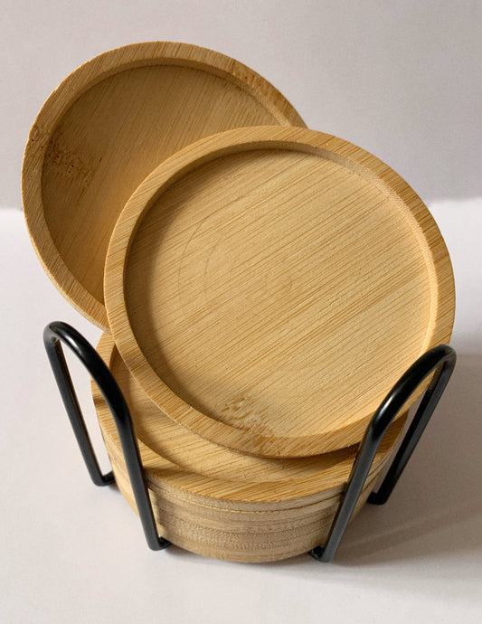 Posavasos Bambú - Hey.Vortex