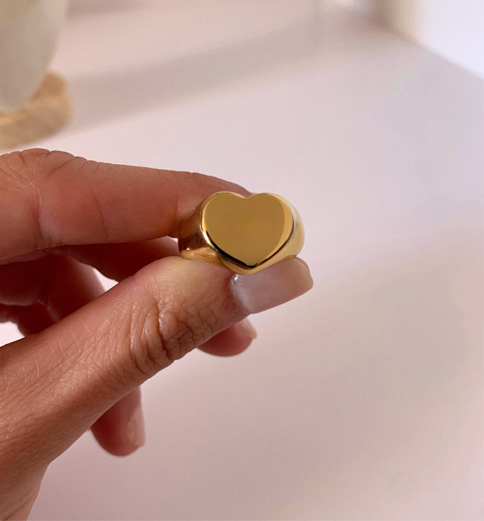 Anillo Corazón - Hey.Vortex