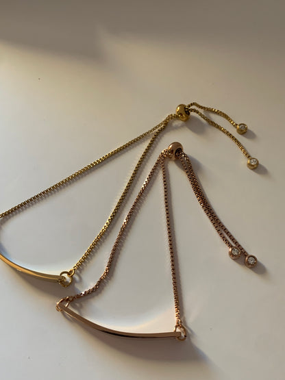 Pulsera corrediza zircón - Hey.Vortex