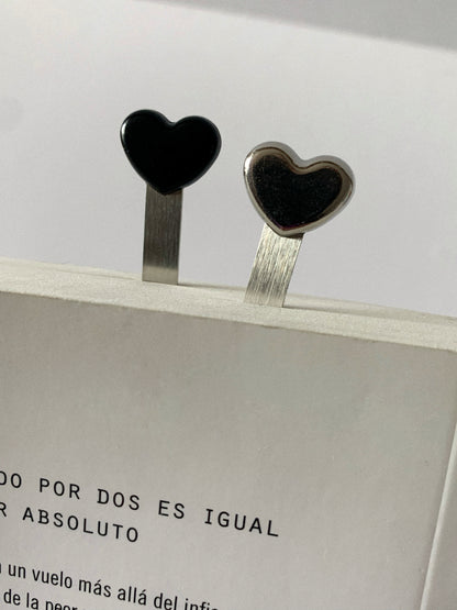 Marca página corazón - Hey.Vortex