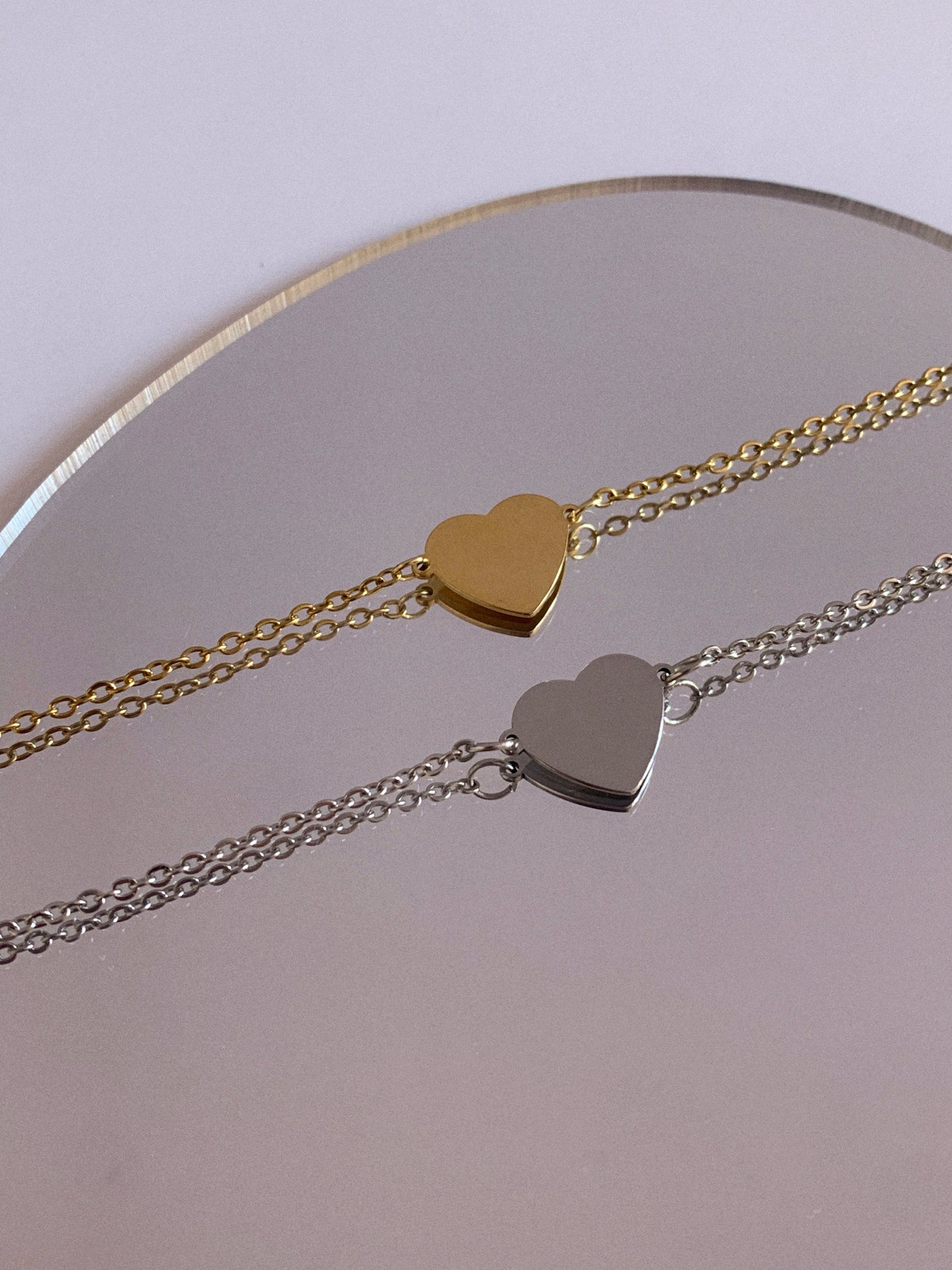 Pulsera simple Corazón - Hey.Vortex