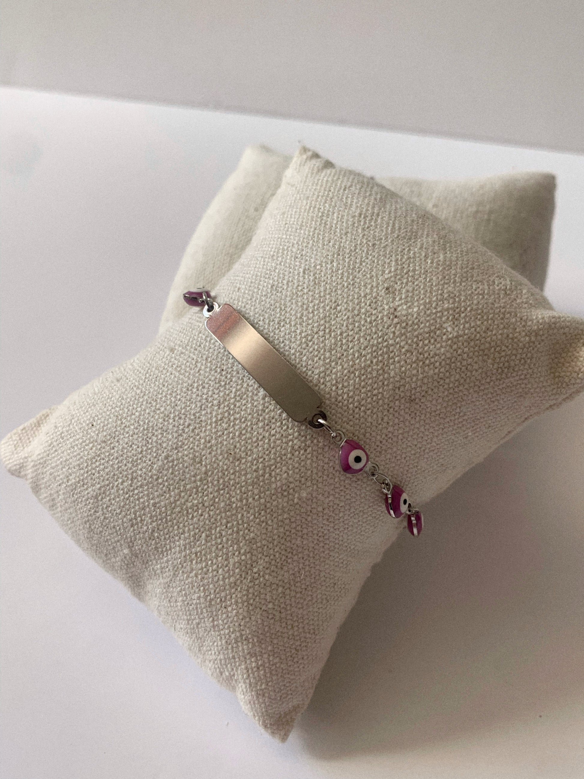 Pulsera Ojo Turco plateada 🧿 - Hey.Vortex