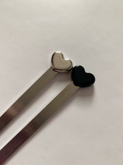 Marca página corazón - Hey.Vortex