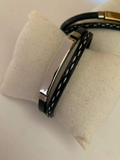 Pulsera linea punteada - Hey.Vortex