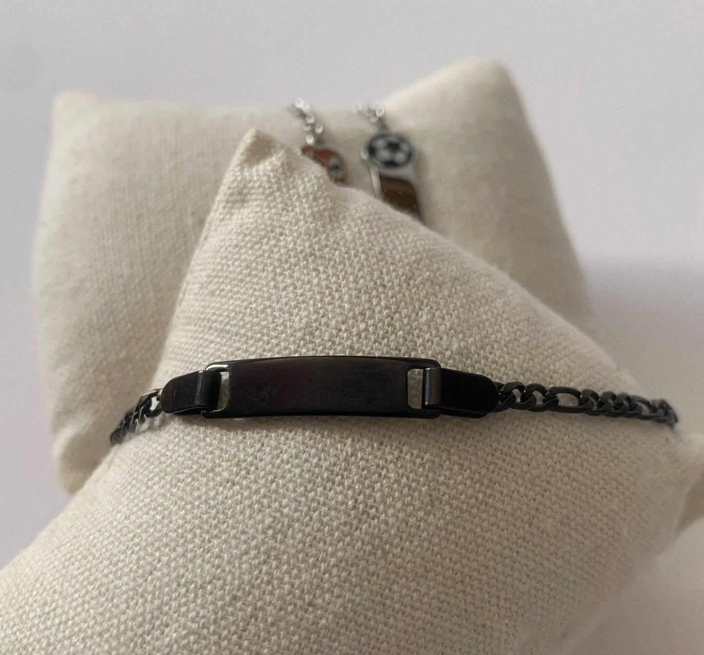 Pulsera negra peques - Hey.Vortex