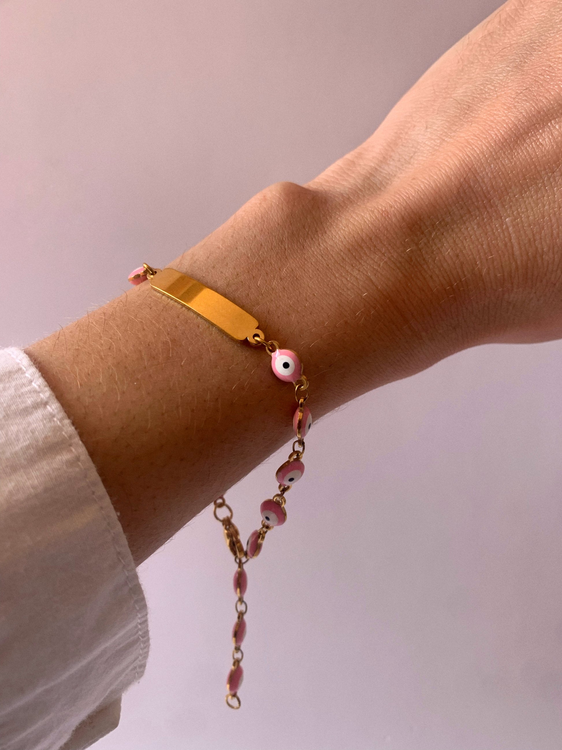 Pulsera Ojo Turco dorada 🧿 - Hey.Vortex