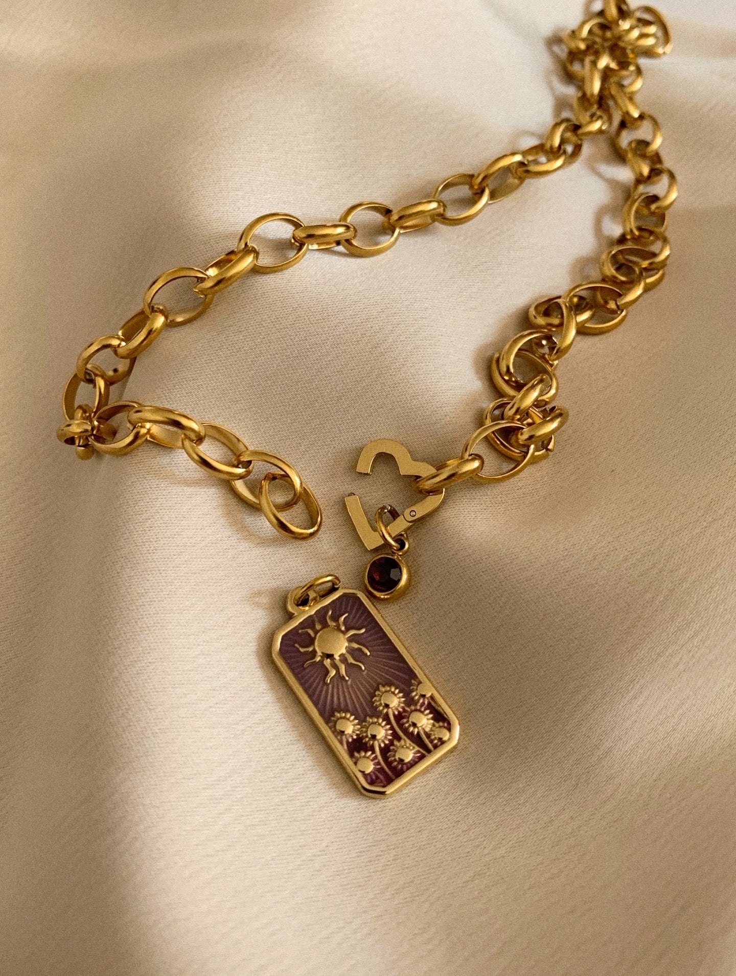 Collar cierre corazón - Hey.Vortex