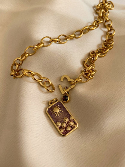 Collar cierre corazón - Hey.Vortex