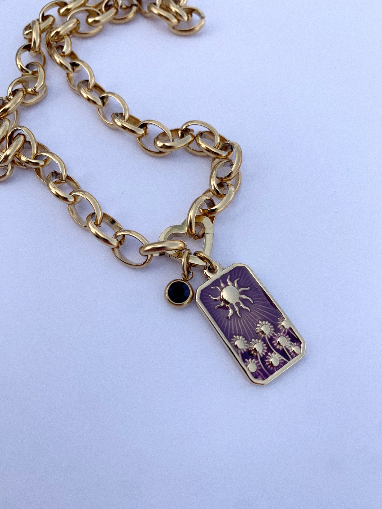 Collar cierre corazón - Hey.Vortex