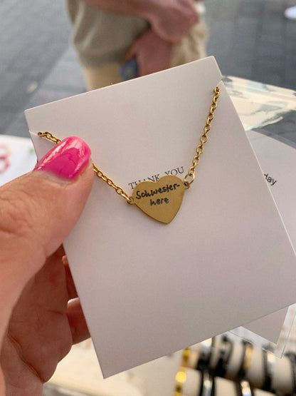 Pulsera simple Corazón - Hey.Vortex