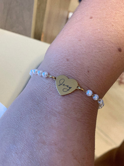 Pulsera Perlada - Hey.Vortex