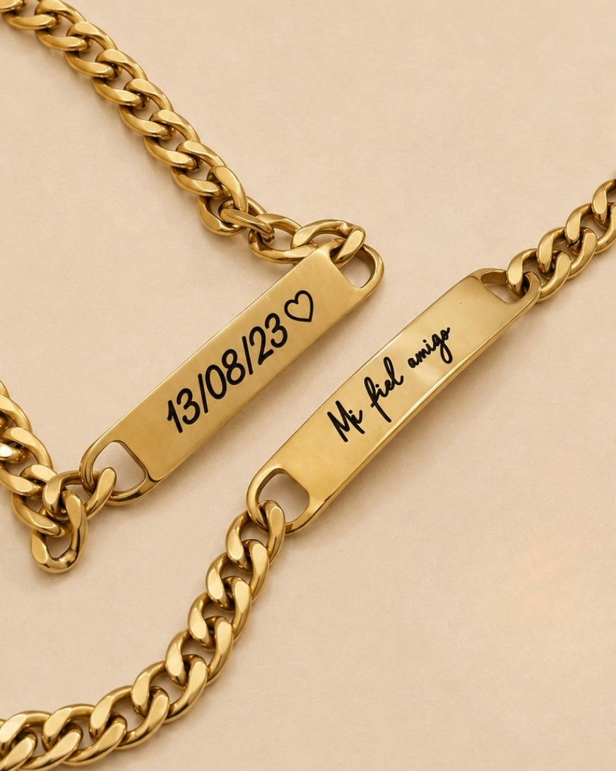Pulsera cadena cubana