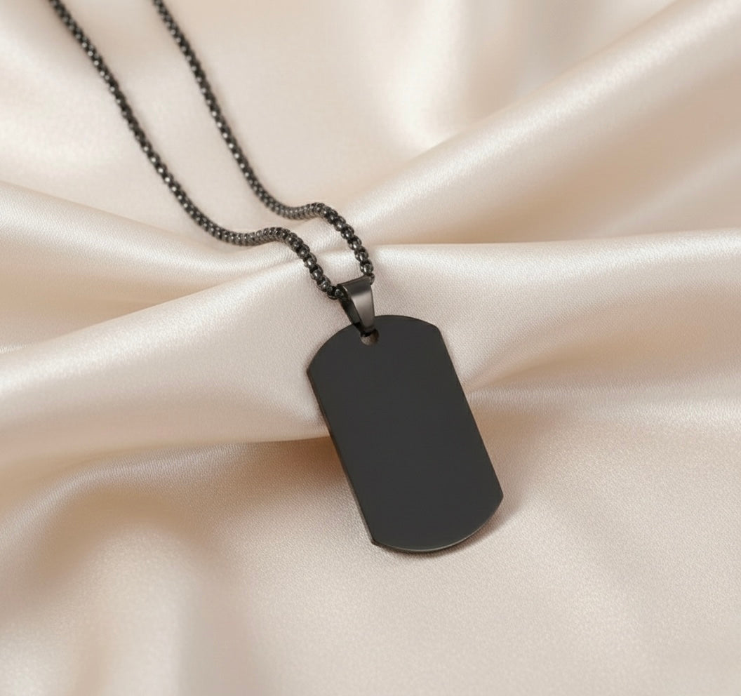 Collar chapa militar