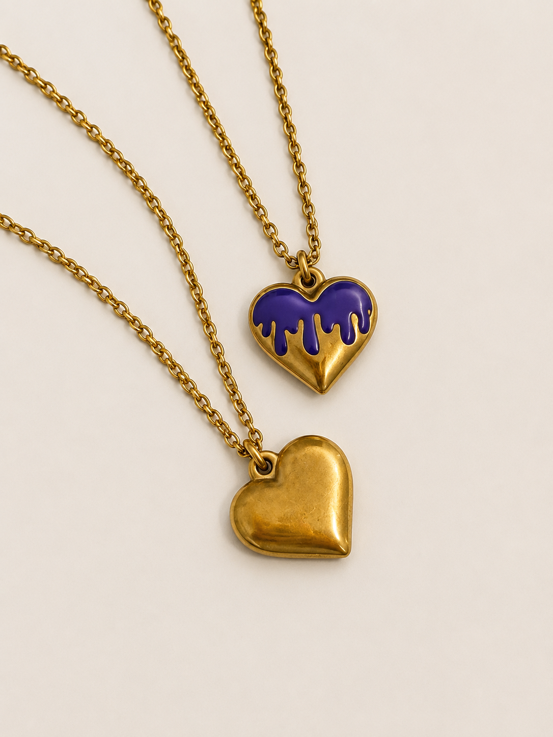 Collar Lava Heart