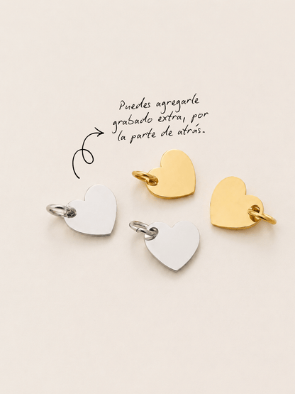Charm corazón mini