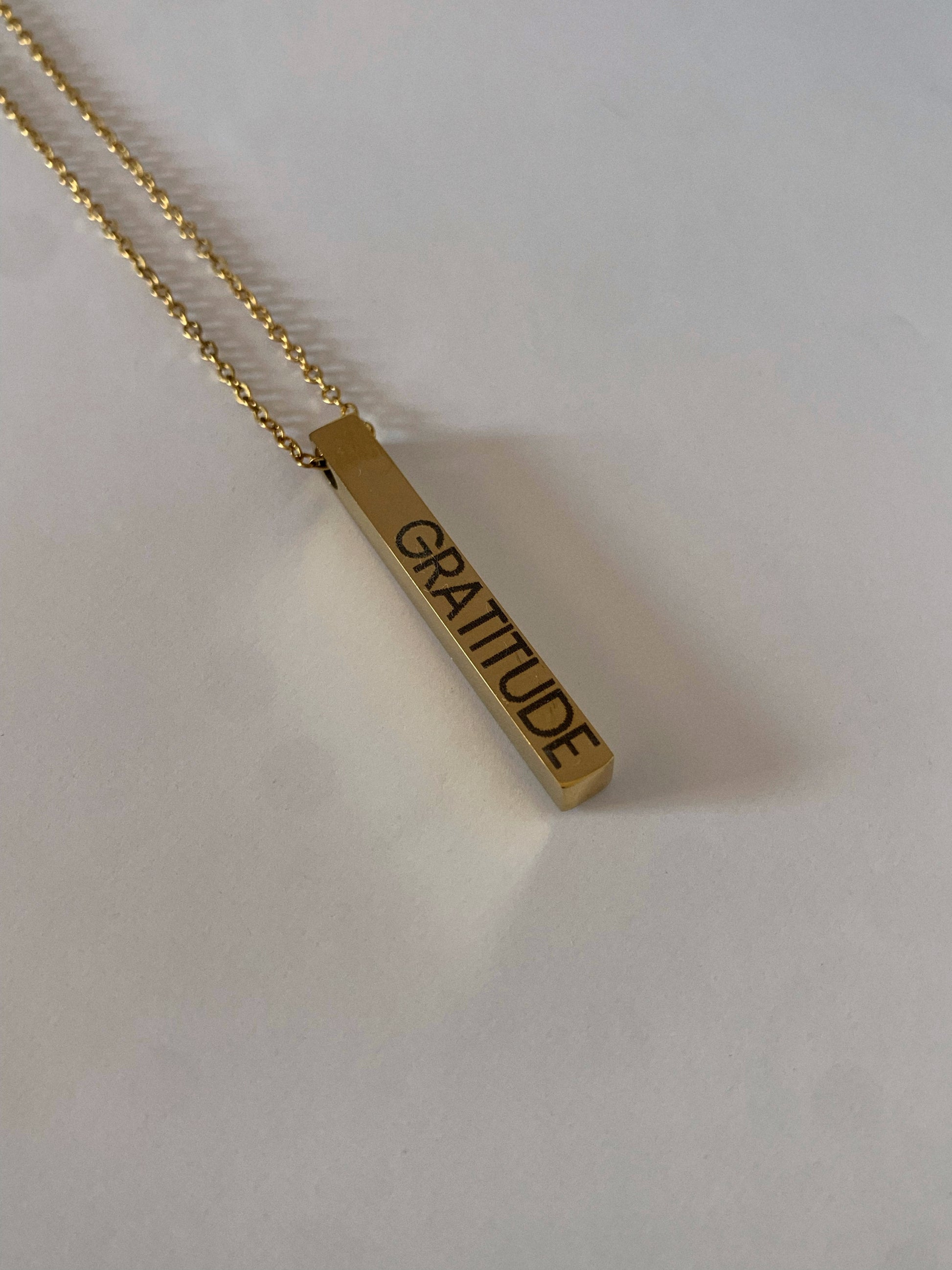 Collar barra zircón - Hey.Vortex