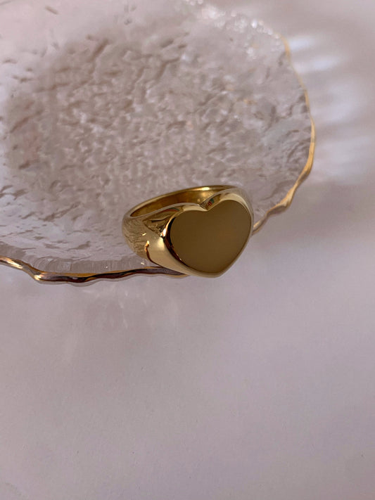 Anillo Corazón - Hey.Vortex