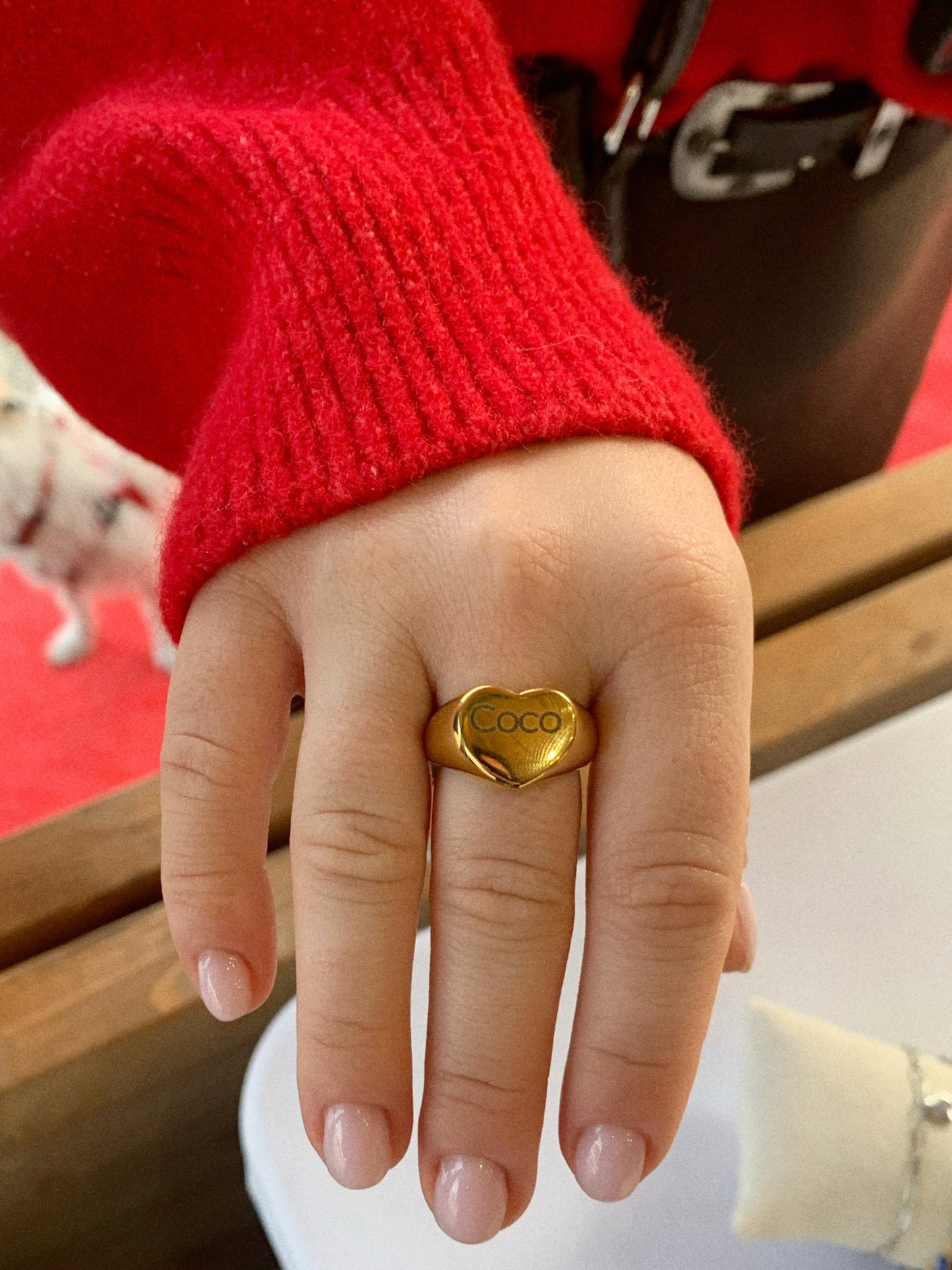 Anillo Corazón - Hey.Vortex